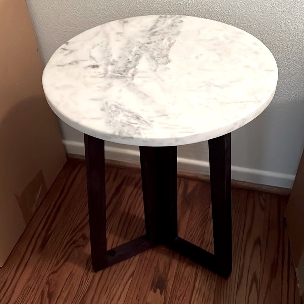 Marble table